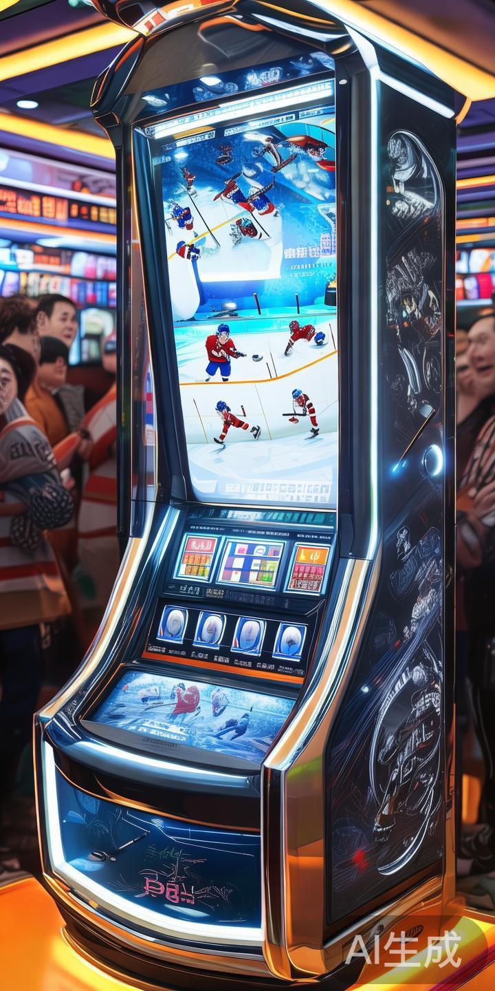 在日本，电子游戏制造商开始尝试引入冰球主题元素，旨